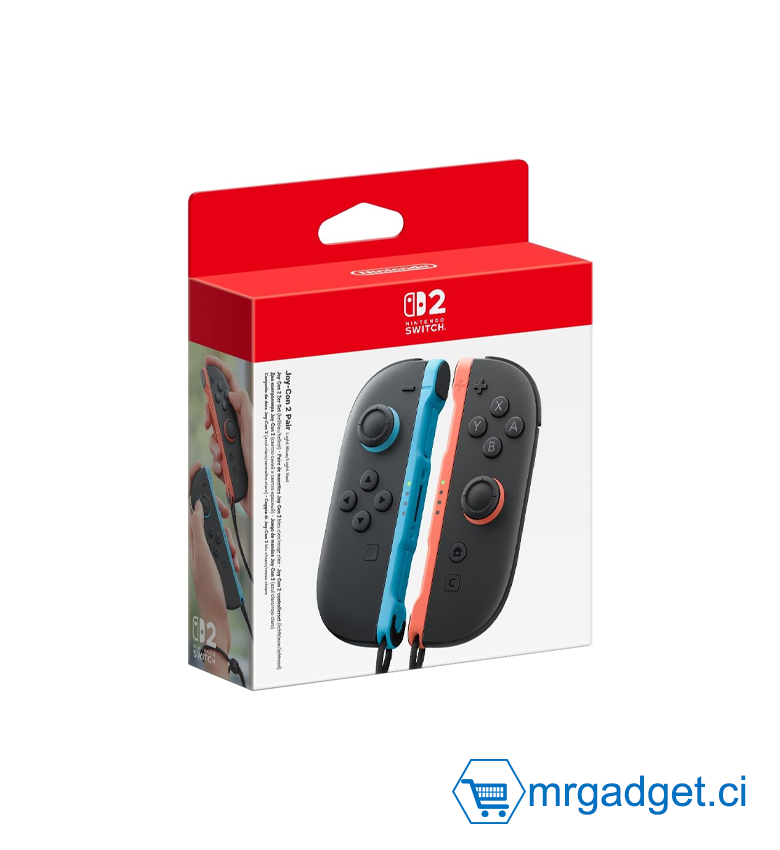 Paire de Joy-Con 2 pour Nintendo Switch 2 - BLEU & ROUGE