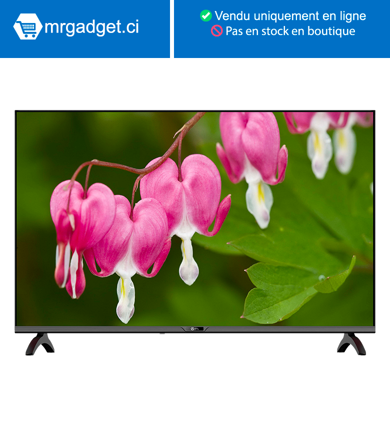 TV LED ATL 50" – FHD - Analogique Avec Support Mural - ATL-50V7-A
