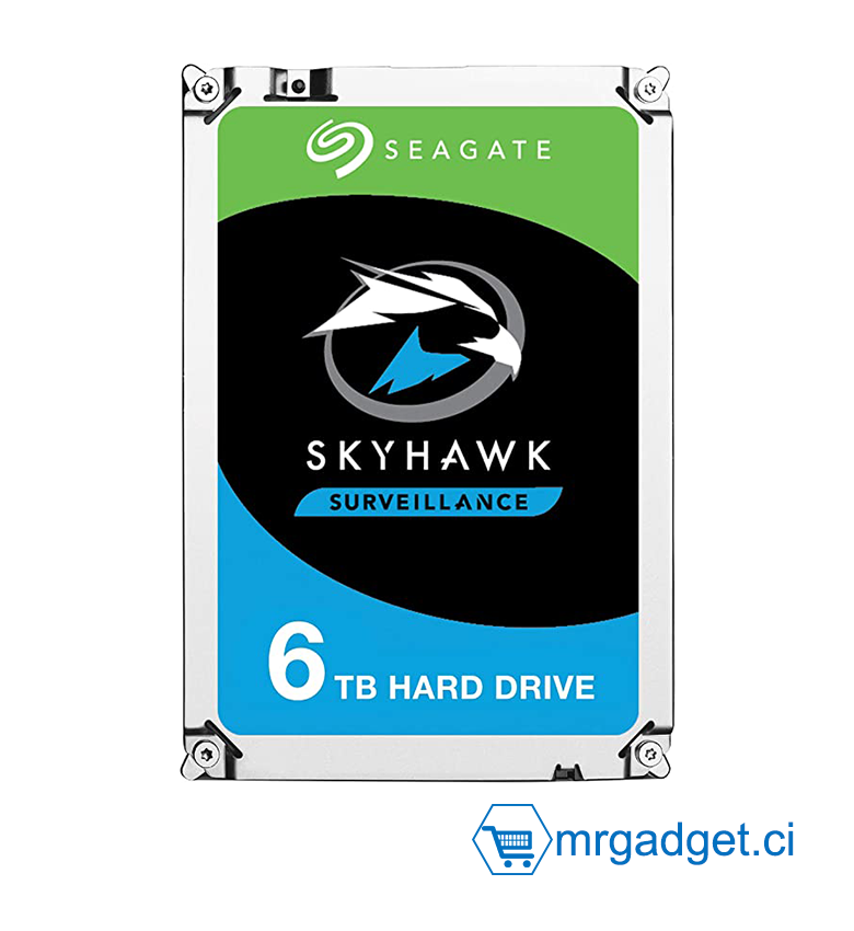 Seagate Skyhawk Disque dur interne ST6000VX001 6 To 3,5" - SATA