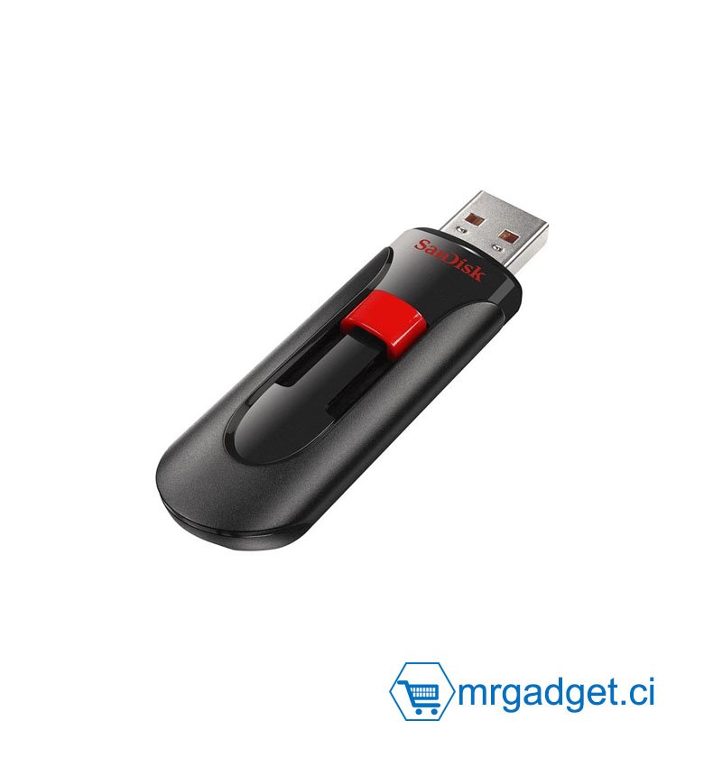Sandisk - Cruzer Glide - Clé USB  3.0 - 32 Go - Noir