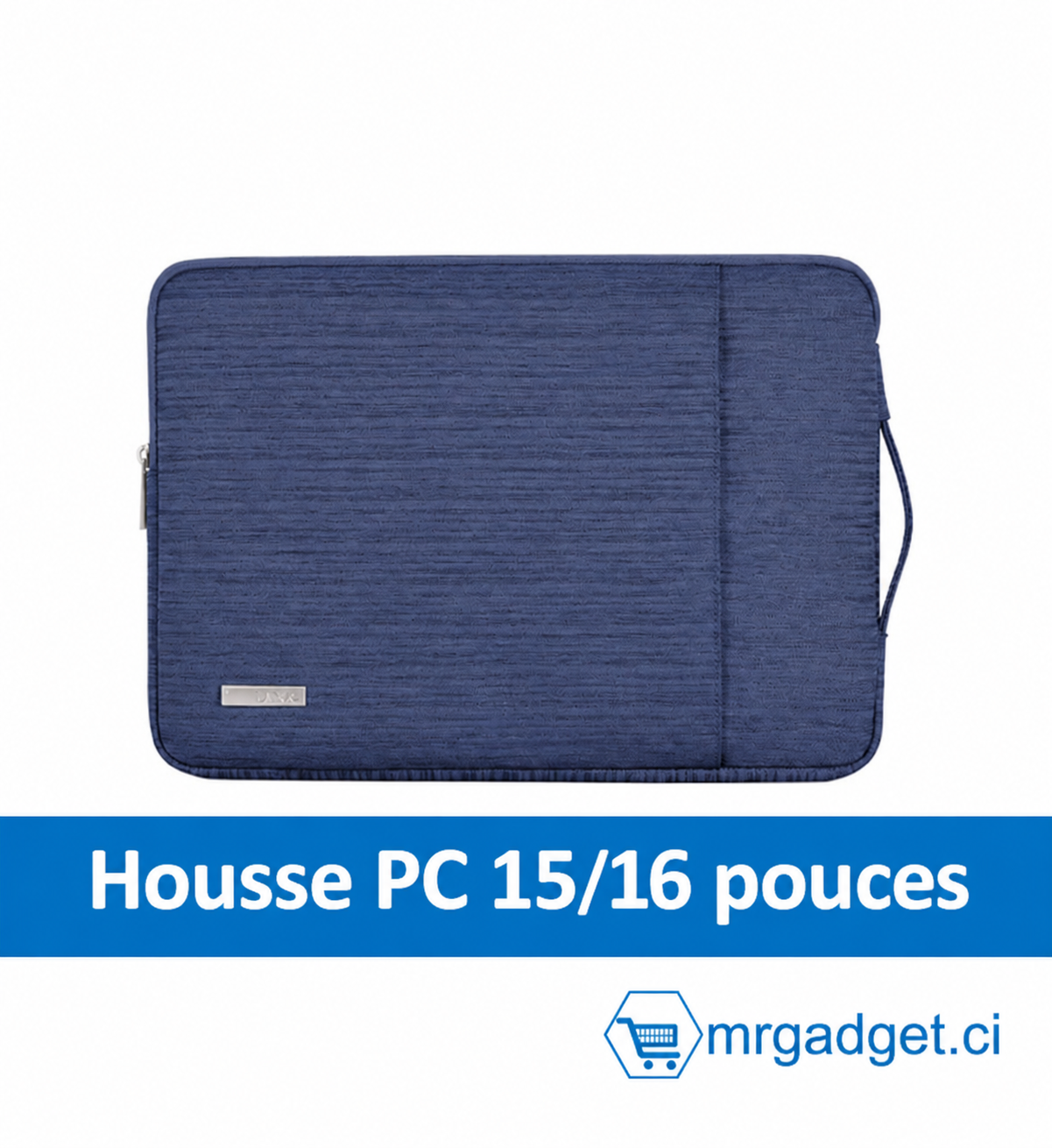 Housse Imperméable pour Ordinateur Portable et MacBook 15"/16", Bleu