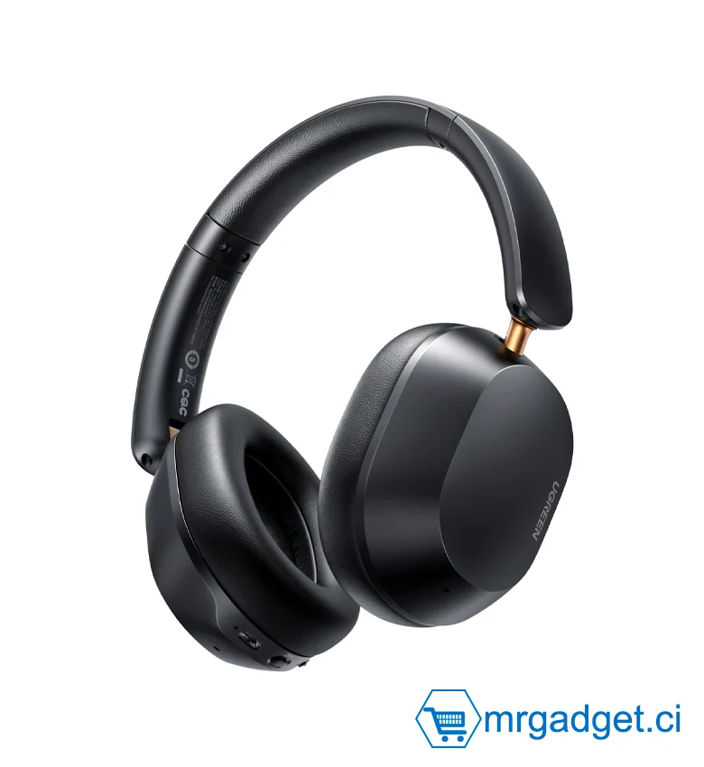 Casque Bluetooth sans Fil Sport Max 5C Hi Res Audio ANC Réduction Active du Bruit Adaptative Hybride Casque Musique Bluetooth 5.4 Audio Spatial Personnalisé 75H Charge USB C avec Micro - VENTE CHRONO