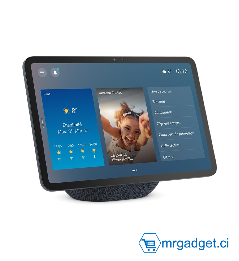 Amazon Echo Show 11 (nouvelle génération) : écran Full HD 11" aux couleurs éclatantes avec affichage plus grand, son spatial et Alexa (graphite)