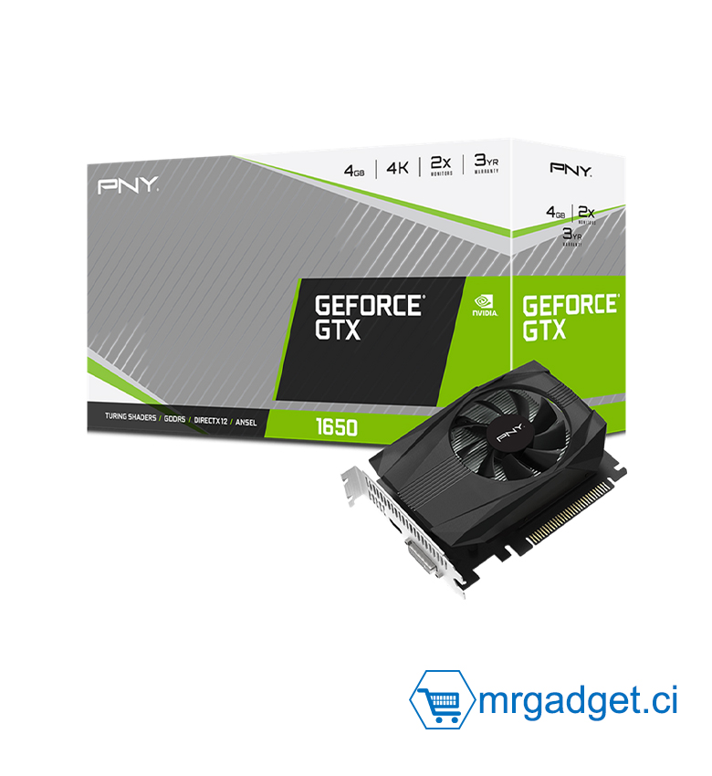 PNY GTX 1650 4 Go – Carte graphique