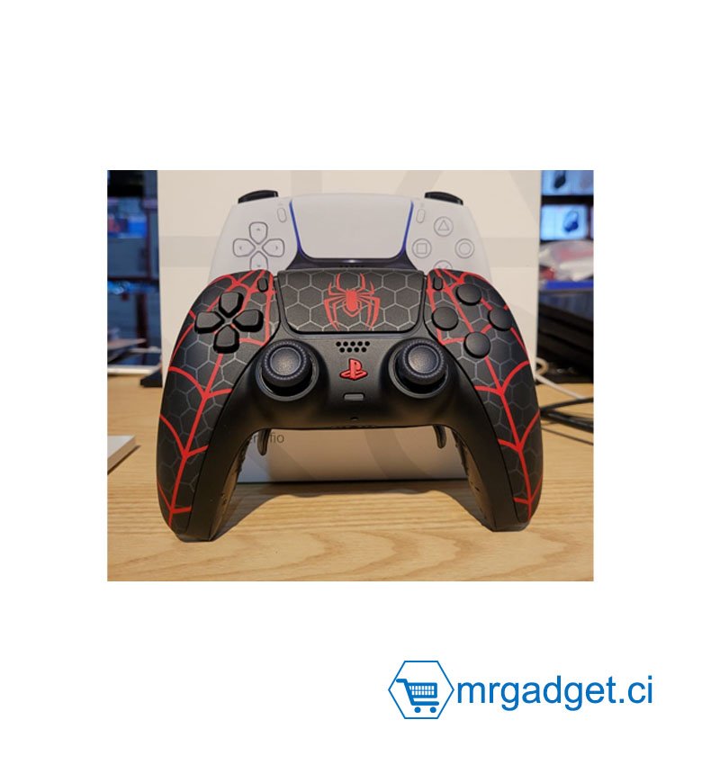 Manette PlayStation 5 Costum avec Palette - Design SPIDER-MAN