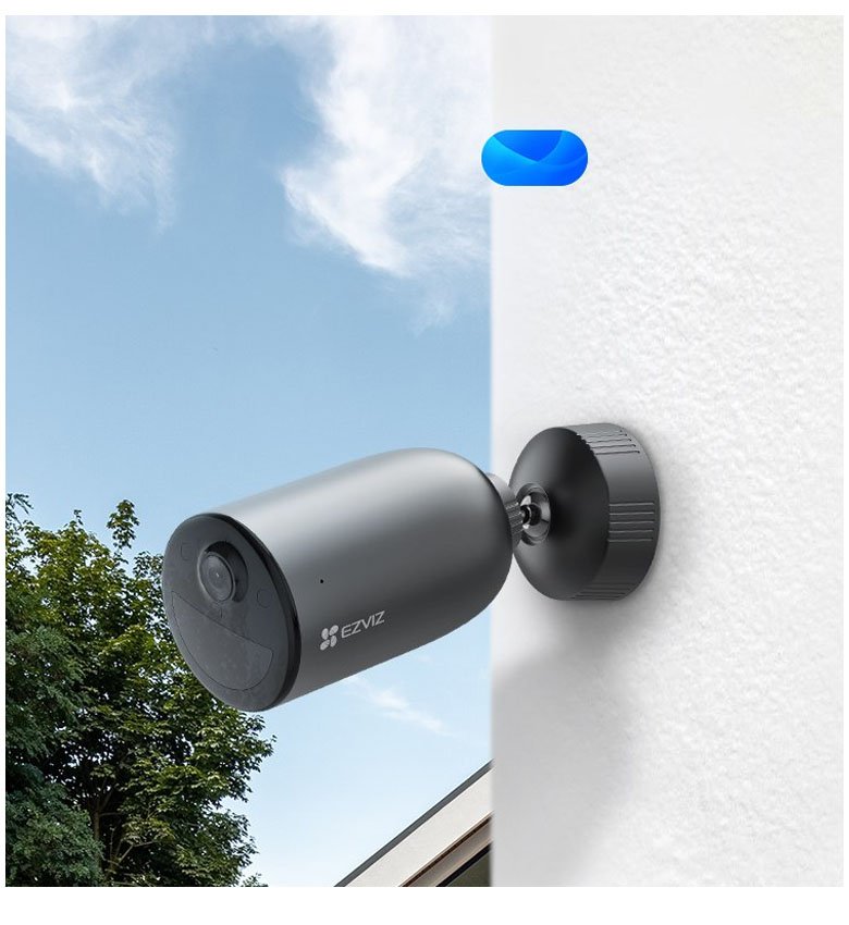 Caméra de surveillance filaire Ezviz H8c extérieure Blanc - Caméra de  surveillance