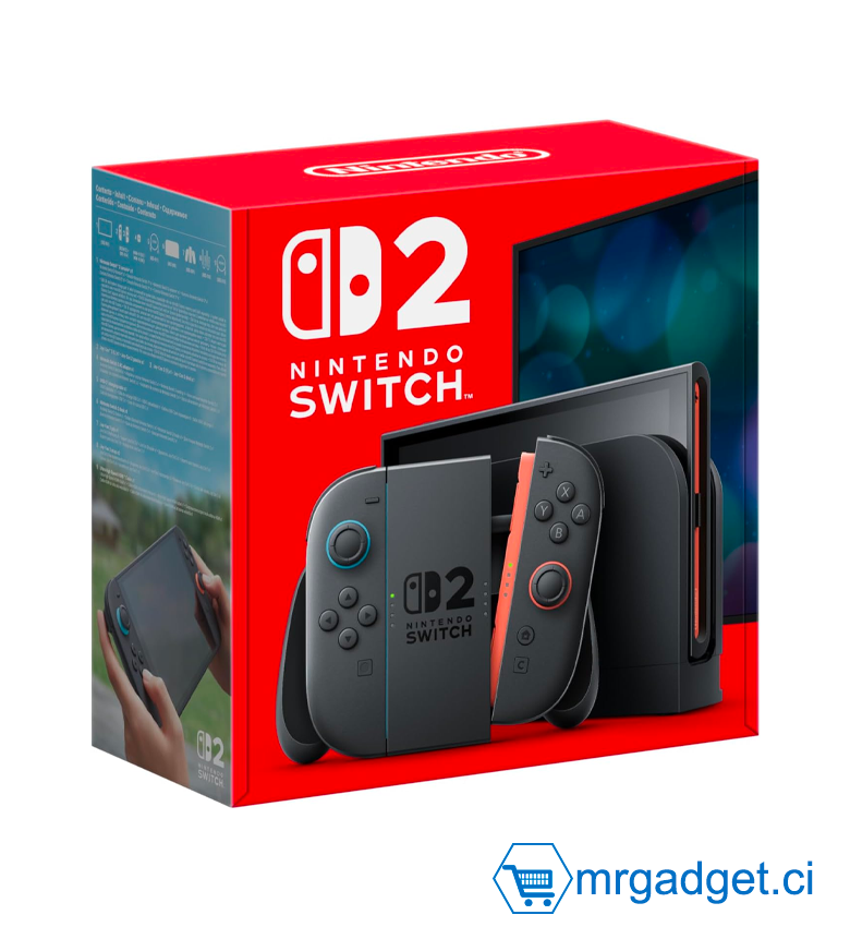 Console Nintendo - Switch 2 - Joy-Con 2 Noir
