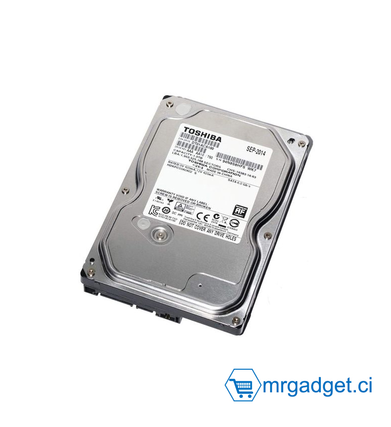 Toshiba 1 To - Disque Dur Interne 3,5'' pour Ordinateur et DVR de Vidéosurveillance