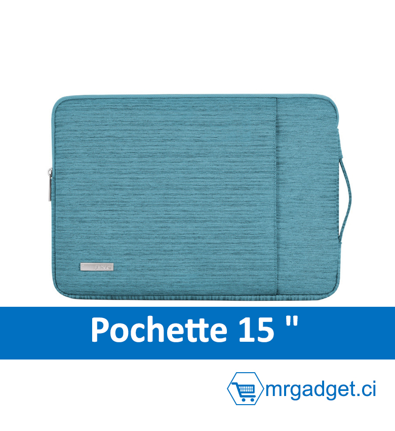 Housse Imperméable pour Ordinateur Portable et MacBook 15"/16", Vert