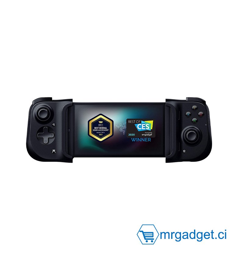 Razer Kishi Mobile Game Controller / Manette pour Android USB-C : Xbox Game Pass Ultimate, xCloud, Stadia, GeForce NOW, Luna - Passthrough Charging - Low Latency Phone Controller Grip - Samsung, Pixel