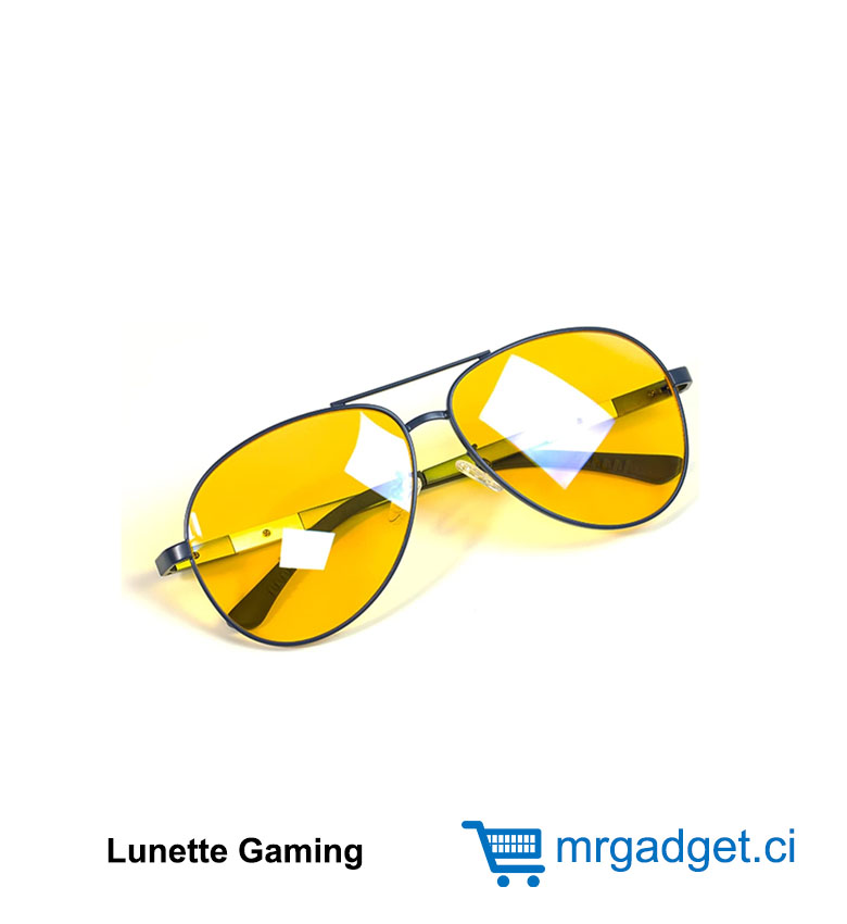 Numskull 44378 - Lunettes Gaming Monture Aviateur, Édition PS4 Esports