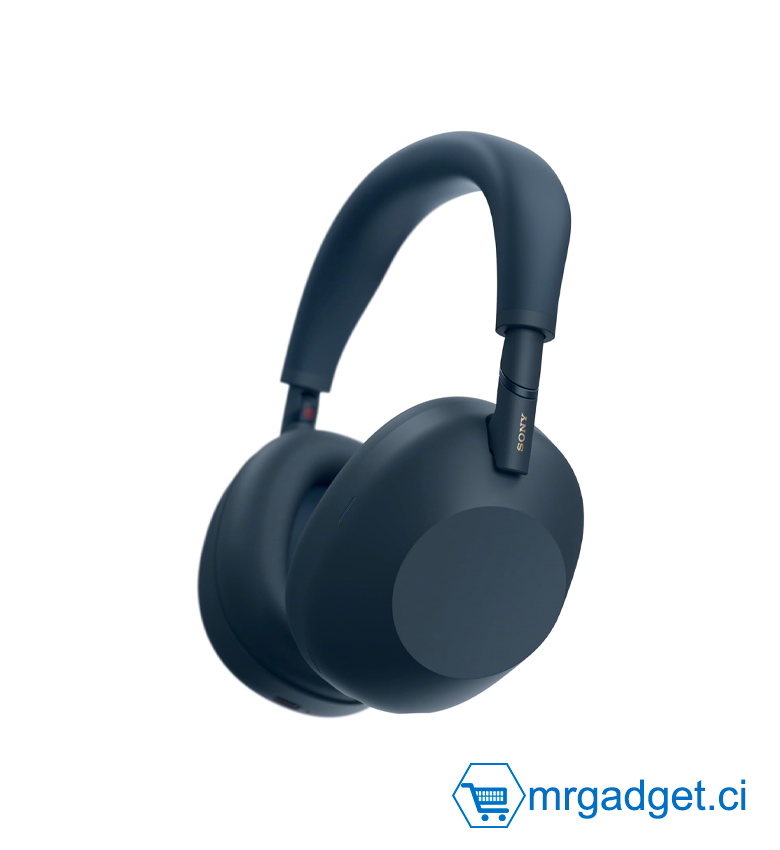 Sony WH-1000XM6 Casque sans-Fil Bluetooth à réduction de Bruit Noir, Son Hi-Res Unique, Confortable, Conception Pliable, Etui résistant, 30h Autonomie, iOS & Android - Bleu Nuit