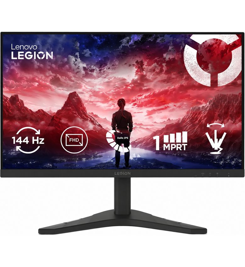 Lenovo Legion R24s – Écran ( Moniteur ) PC Gaming 23,8″ Full HD IPS, 144 Hz, 1 ms MPRT, FreeSync, HDMI et DisplayPort