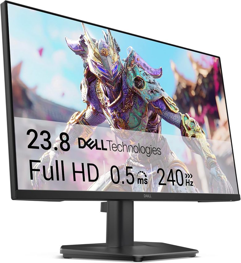 Dell SE2426HG – Moniteur PC Gaming 24″ Full HD, Fast IPS 240 Hz, 0,5 ms, FreeSync Premium, HDR10