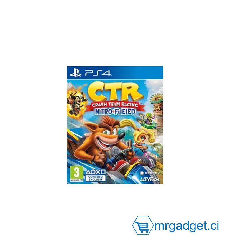 Crash Team Racing Nitro-Fueled - PS4 - jeu vidéo de course